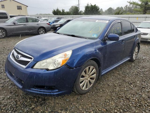 4S3BMBK64B3230832 - 2011 SUBARU LEGACY 2.5 BLUE photo 2