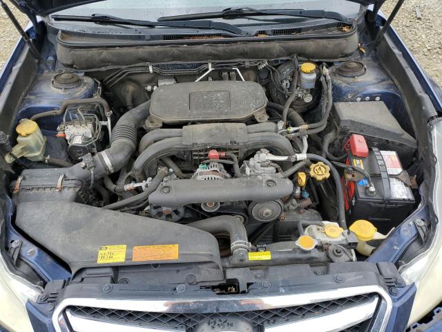 4S3BMBK64B3230832 - 2011 SUBARU LEGACY 2.5 BLUE photo 7