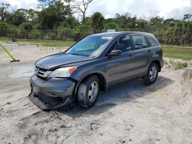 5J6RE3H31BL024117 - 2011 HONDA CR-V LX GRAY photo 2