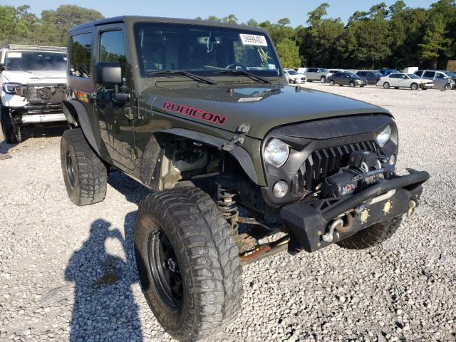 1C4BJWCG2FL671985 - 2015 JEEP WRANGLER R GREEN photo 1