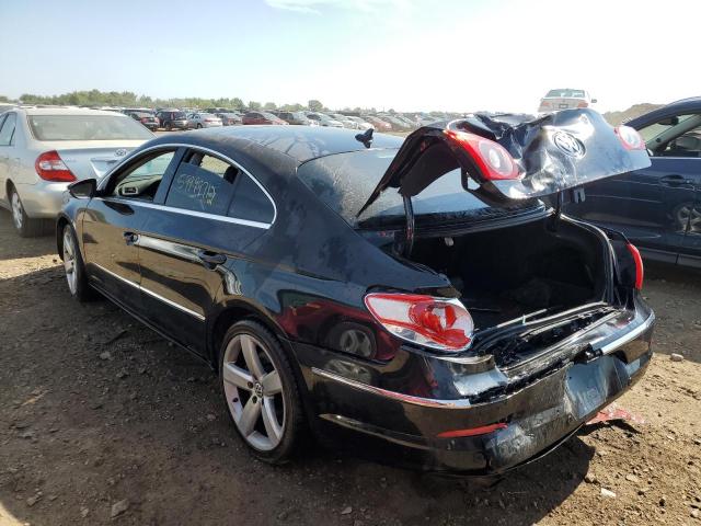 WVWGU73C59E519112 - 2009 VOLKSWAGEN CC VR6 4MO BLACK photo 3