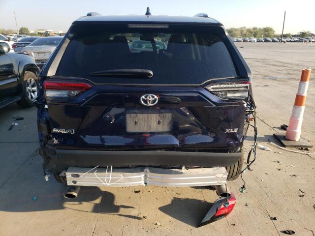 2T3C1RFVXKW001690 - 2019 TOYOTA RAV4 XLE P BLUE photo 9