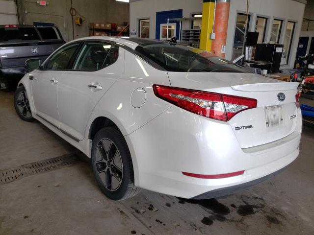 KNAGM4AD9D5046606 - 2013 KIA OPTIMA HYBRID  photo 3