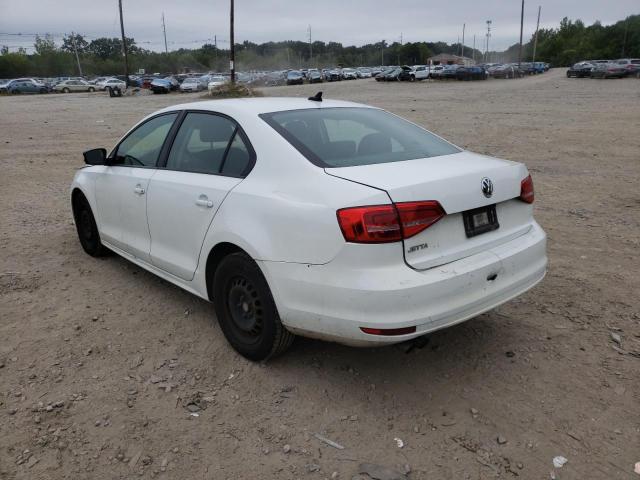 3VW2K7AJ5FM312076 - 2015 VOLKSWAGEN JETTA BASE 白色 照片 3