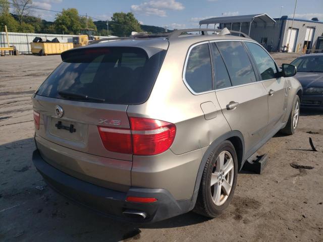 5UXFE83538L160397 - 2008 BMW X5 4.8I GOLD photo 4