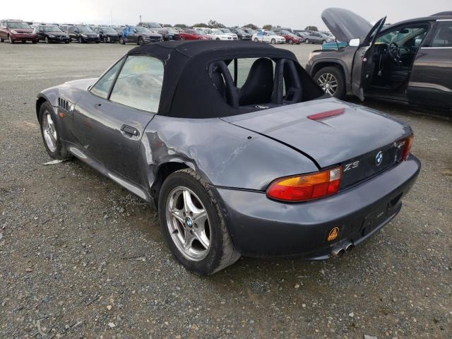 4USCH9330XLF82204 - 1999 BMW Z3 2.3 GRAY photo 3