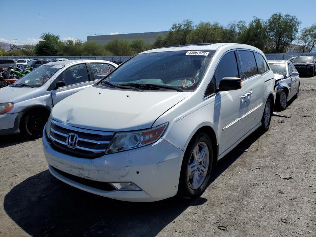 5FNRL5H92DB059492 - 2013 HONDA ODYSSEY TO WHITE photo 2