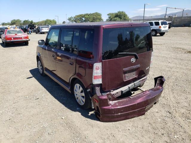 JTLKT324140140909 - 2004 TOYOTA SCION XB 勃艮第红 照片 3
