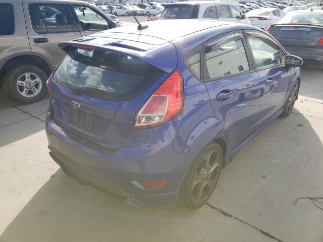 3FADP4GX9EM177258 - 2014 FORD FIESTA ST BLUE photo 4