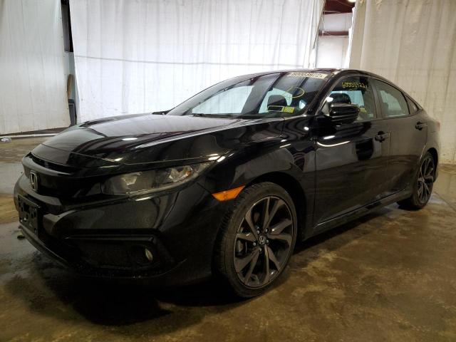 2HGFC2F82MH511092 - 2021 HONDA CIVIC SPOR BLACK photo 2
