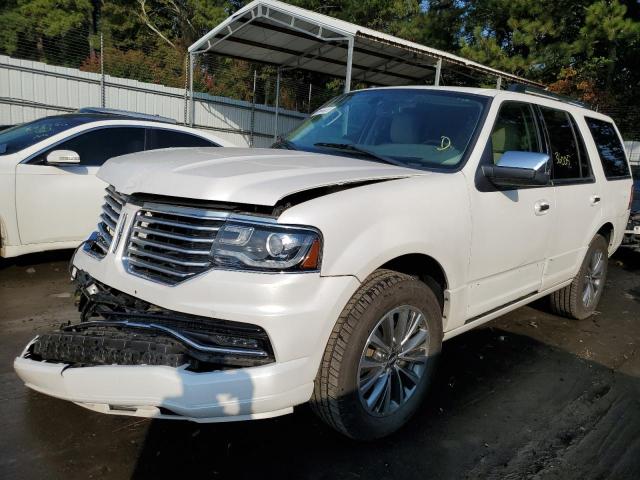 5LMJJ2HT3HEL13210 - 2017 LINCOLN NAVIGATOR WHITE photo 2