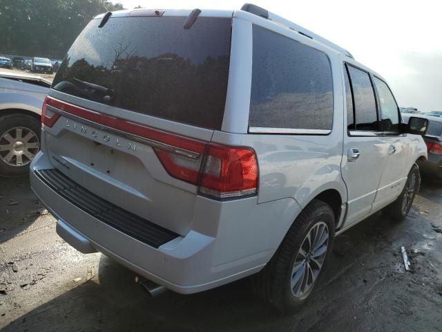 5LMJJ2HT3HEL13210 - 2017 LINCOLN NAVIGATOR WHITE photo 4