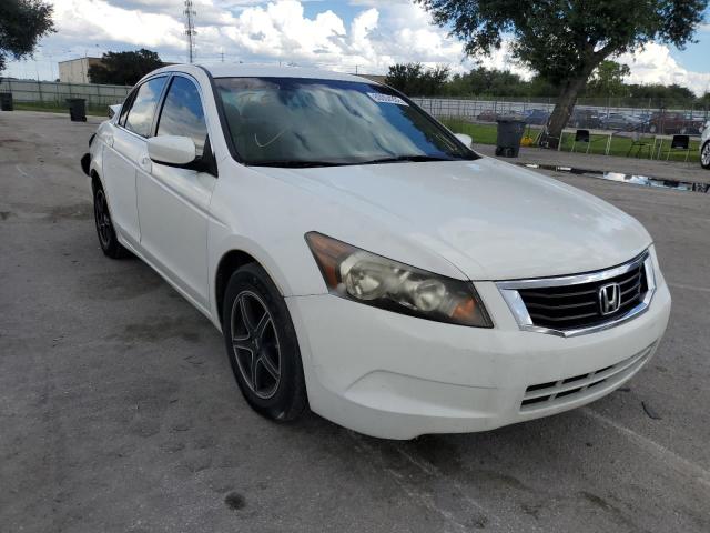 1HGCP26369A008652 - 2009 HONDA ACCORD LX WHITE photo 1