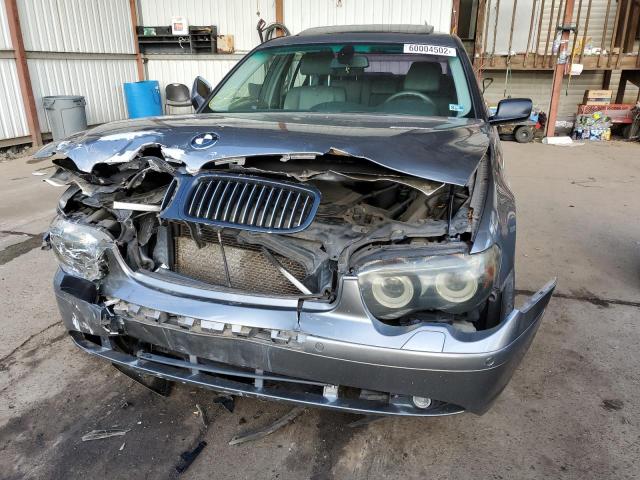 WBAGL634X4DP70922 - 2004 BMW 745 I GRAY photo 9