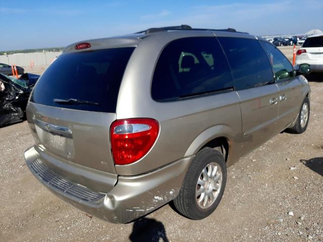 2C4GP74L83R123627 - 2003 CHRYSLER TOWN & COU TAN photo 4