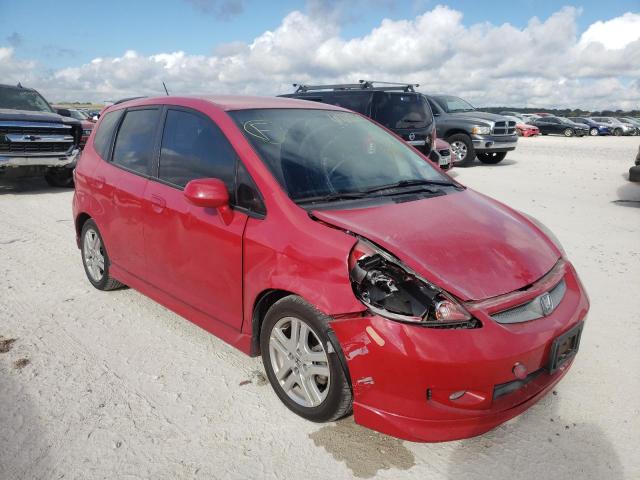 JHMGD386X7S028396 - 2007 HONDA FIT S 红色 照片 1