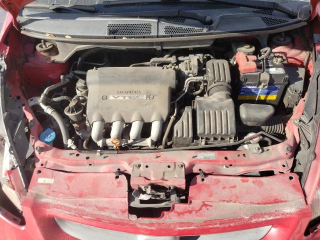 JHMGD386X7S028396 - 2007 HONDA FIT S 红色 照片 7