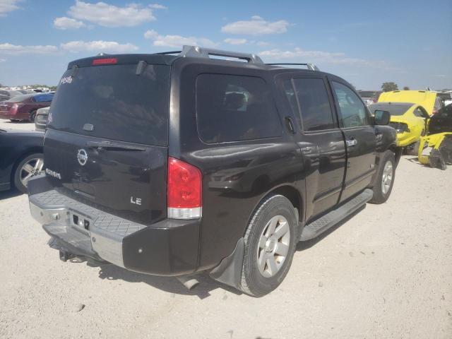 5N1AA08A36N717188 - 2006 NISSAN ARMADA SE BLACK photo 4