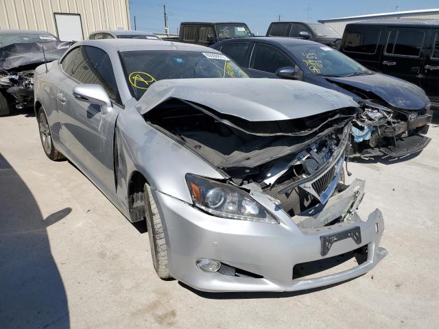 JTHFE2C27C2507859 - 2012 LEXUS IS 350 SILVER photo 1