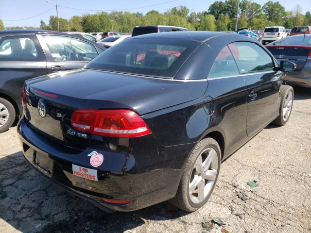 WVWFW7AHXCV000844 - 2012 VOLKSWAGEN EOS LUX 黑色 照片 4