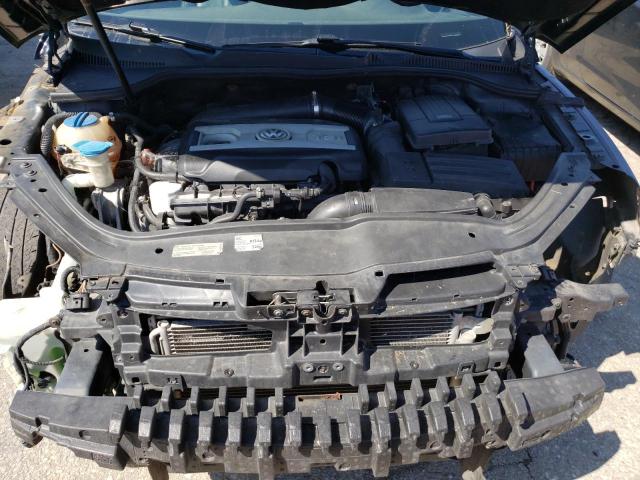 WVWFW7AHXCV000844 - 2012 VOLKSWAGEN EOS LUX 黑色 照片 7