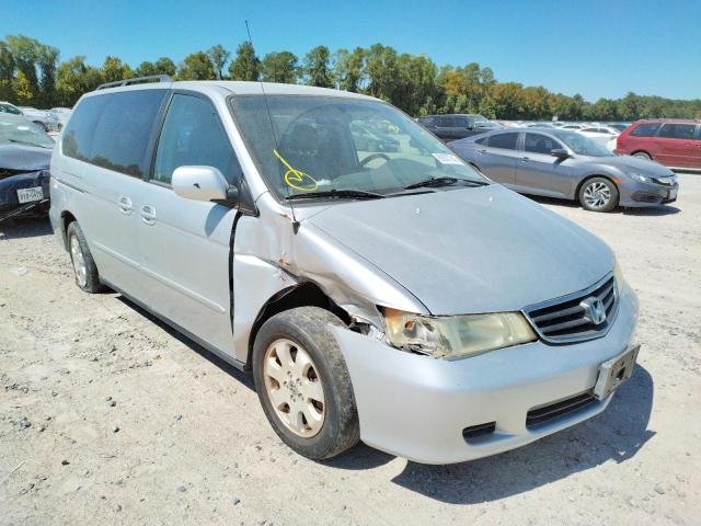 5FNRL18974B001581 - 2004 HONDA ODYSSEY EX SILVER photo 1