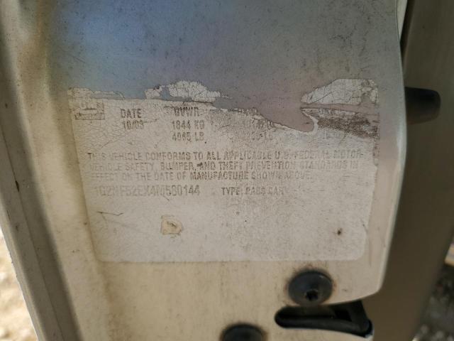 1G2NF52EX4M580144 - 2004 PONTIAC GRAND AM S SILVER photo 10