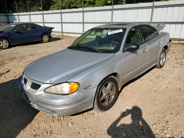 1G2NF52EX4M580144 - 2004 PONTIAC GRAND AM S SILVER photo 2