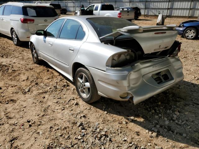 1G2NF52EX4M580144 - 2004 PONTIAC GRAND AM S SILVER photo 3