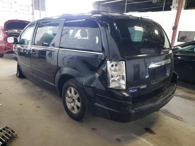 2A8HR54P58R764949 - 2008 CHRYSLER TOWN & COU BLACK photo 3