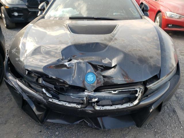 WBY2Z2C52FV392538 - 2015 BMW I8 BLACK photo 7