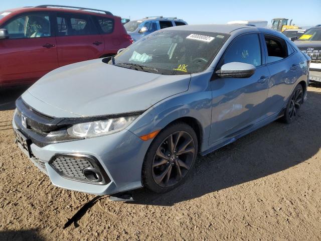 SHHFK7H48HU416684 - 2017 HONDA CIVIC SPOR GRAY photo 2