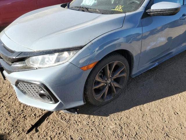 SHHFK7H48HU416684 - 2017 HONDA CIVIC SPOR GRAY photo 9