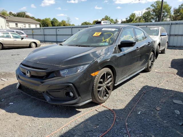 SHHFK7H4XMU416678 - 2021 HONDA CIVIC SPOR 黑色 照片 2