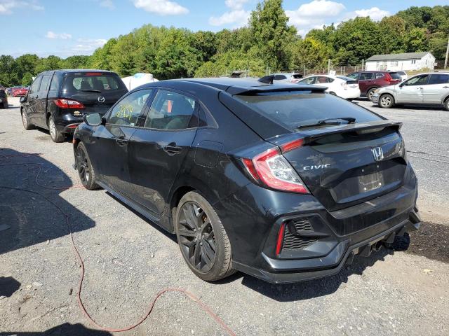 SHHFK7H4XMU416678 - 2021 HONDA CIVIC SPOR 黑色 照片 3