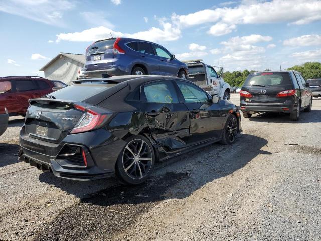 SHHFK7H4XMU416678 - 2021 HONDA CIVIC SPOR 黑色 照片 4