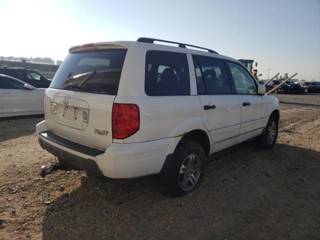 2HKYF18573H573069 - 2003 HONDA PILOT WHITE photo 4