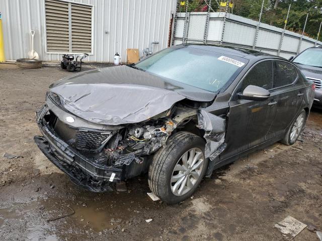 5XXGN4A70EG311128 - 2014 KIA OPTIMA EX TAN photo 2