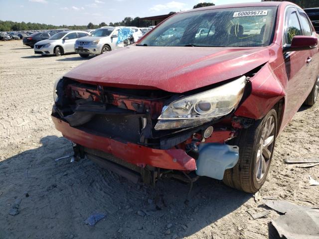 1G11H5SL4EF252185 - 2014 CHEVROLET MALIBU LTZ 勃艮第红 照片 9