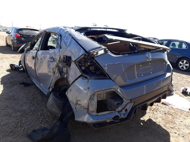 SHHFK7H45MU219174 - 2021 HONDA CIVIC SPOR GRAY photo 3