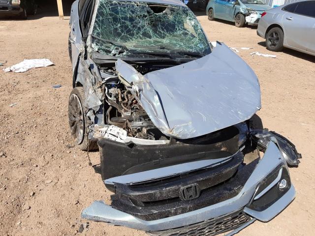 SHHFK7H45MU219174 - 2021 HONDA CIVIC SPOR GRAY photo 9