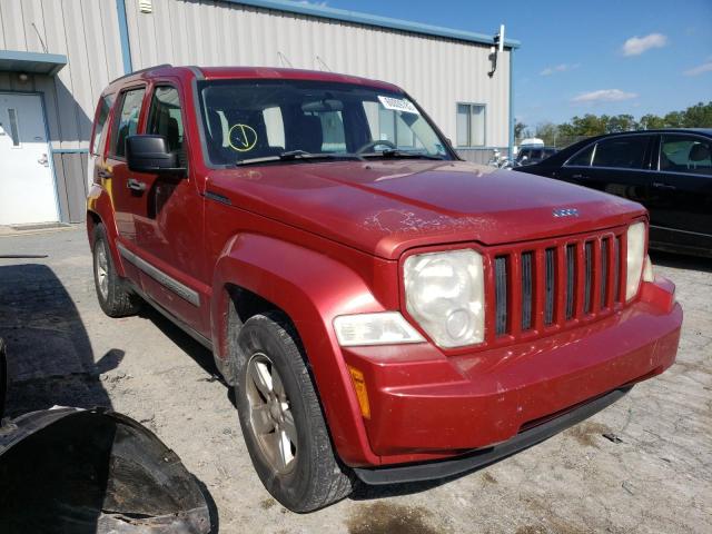 1J8GN28K39W524425 - 2009 JEEP LIBERTY SP RED photo 1