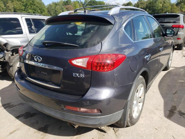 JN1AJ0HR7AM755132 - 2010 INFINITI EX35 BASE Կապույտ լուսանկար 4