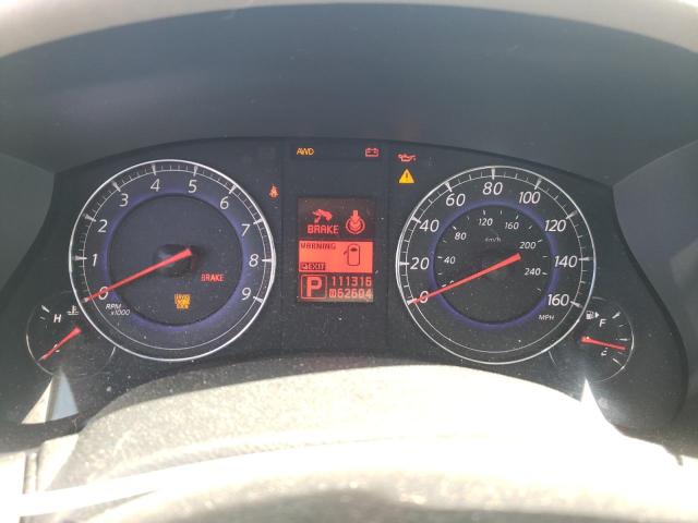 JN1AJ0HR7AM755132 - 2010 INFINITI EX35 BASE Կապույտ լուսանկար 8