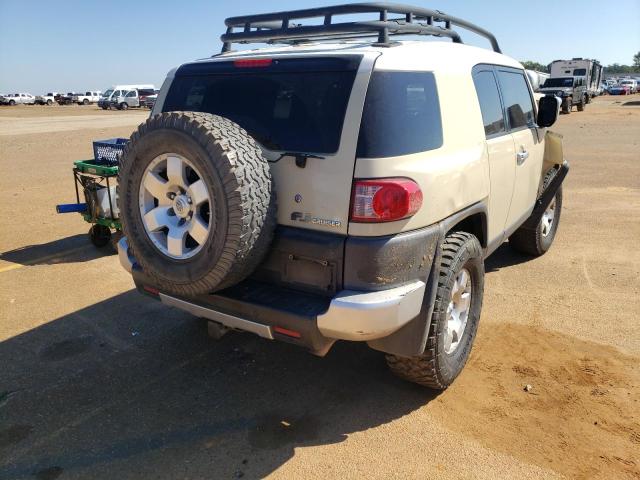 JTEZU11F88K001610 - 2008 TOYOTA FJ CRUISER BEIGE photo 4