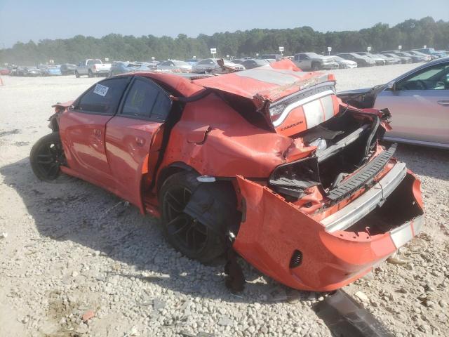 2C3CDXGJ9MH530580 - 2021 DODGE CHARGER SC ORANGE photo 3