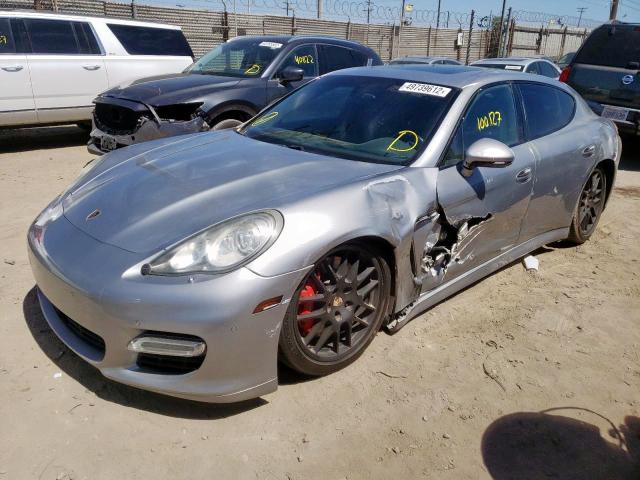 WP0AC2A73AL091090 - 2010 PORSCHE PANAMERA T SILVER photo 2