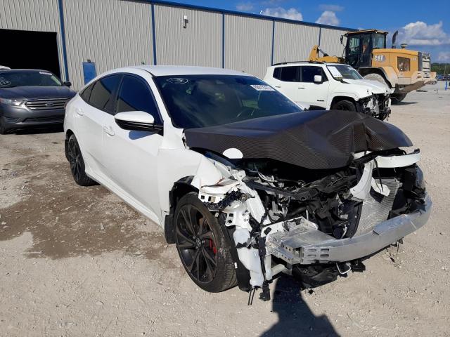 2HGFC2F87KH587548 - 2019 HONDA CIVIC SPOR WHITE photo 1