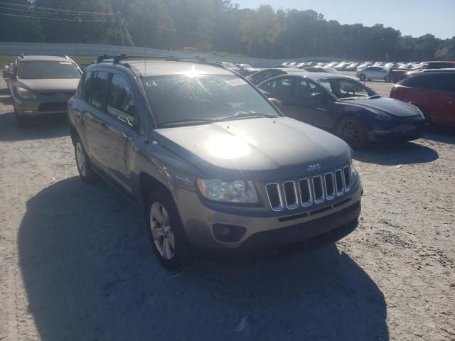 1C4NJDBBXCD592609 - 2012 JEEP COMPASS SP GRAY photo 1