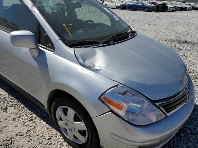 3N1BC13E37L404567 - 2007 NISSAN VERSA S SILVER photo 9